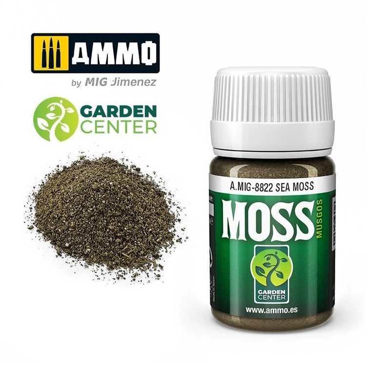 AMMO by MIG Jimenez AMMO MIG Sea Moss samanos dioramoms, kerpėms imituoti 35 ml