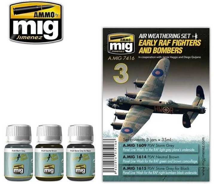 AMMO by MIG Jimenez AMMO MIG sendinimo rinkinys RAF naikintuvams ir bombonešiams 7416