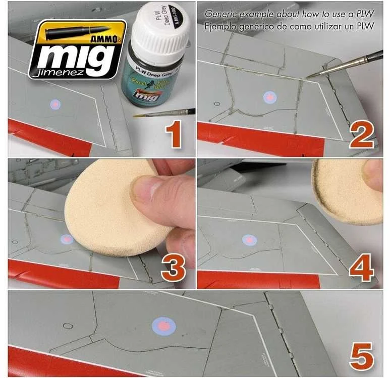 AMMO by MIG Jimenez AMMO MIG sendinimo rinkinys US Navy pilkiems reaktyviniams lėktuvams