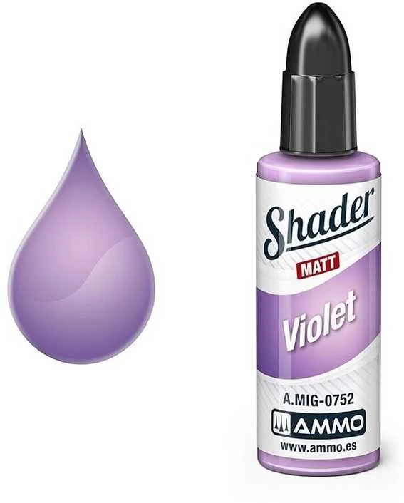 AMMO by MIG Jimenez AMMO MIG Shader matiniai violetiniai dažai modeliavimui 10 ml (0752)