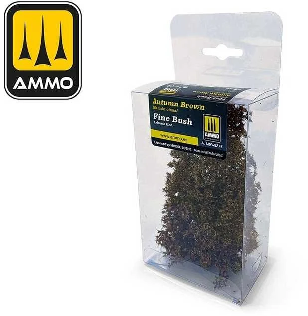 AMMO by MIG Jimenez AMMO MIG smulkūs krūmai Rudens ruda 8377 dioramoms, maketams
