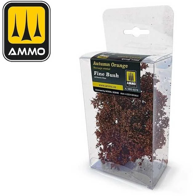 AMMO by MIG Jimenez AMMO MIG smulkūs krūmai, rudeniška oranžinė 8378 dioramoms ir maketams