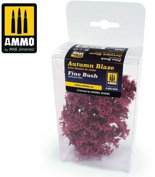 AMMO by MIG Jimenez AMMO MIG smulkus krūmas Rudens žara (Autumn Blaze) 8384 – dioramoms