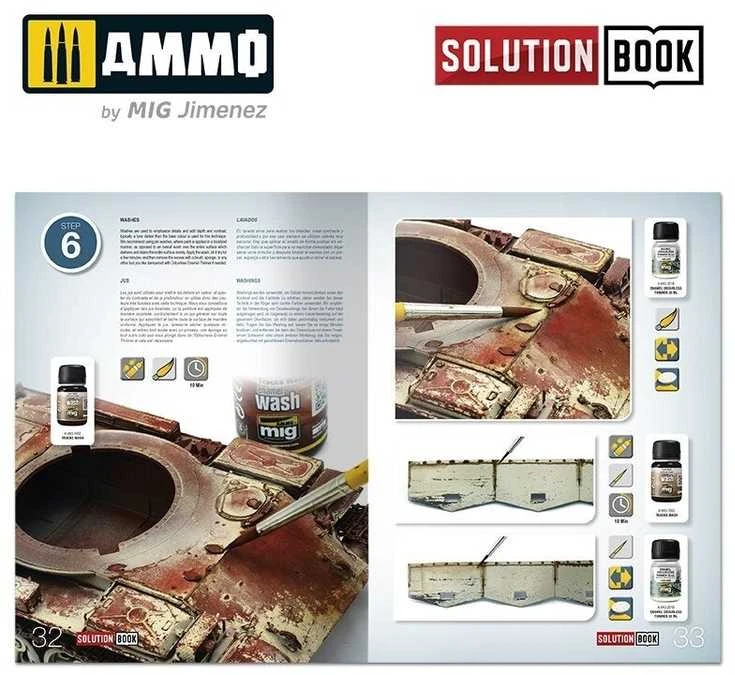 AMMO by MIG Jimenez AMMO MIG SOLUTION BOOK: rūdžių dažymo vadovas, daugiakalbis, 6519