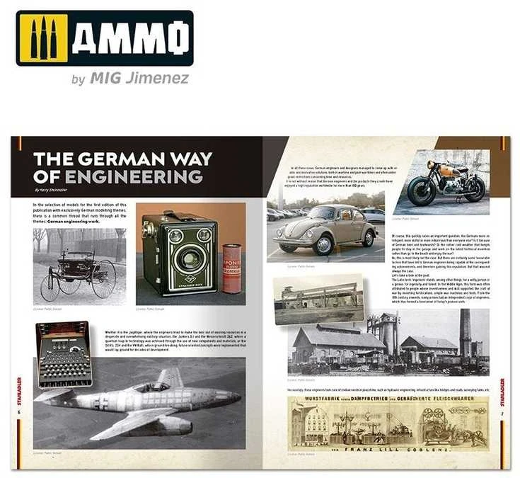 AMMO by MIG Jimenez AMMO MIG STAHLADLER 1: vokiškų modelių konstravimo ir dažymo knyga