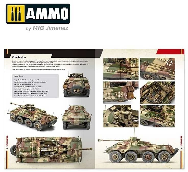 AMMO by MIG Jimenez AMMO MIG STAHLADLER 1: vokiškų modelių konstravimo ir dažymo knyga