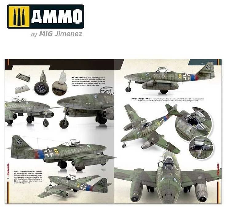 AMMO by MIG Jimenez AMMO MIG STAHLADLER 1: vokiškų modelių konstravimo ir dažymo knyga