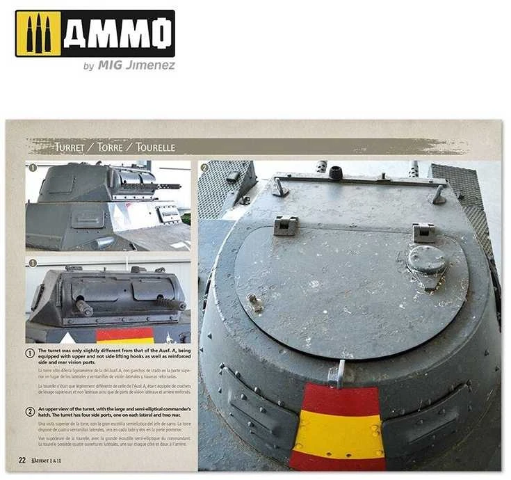 AMMO by MIG Jimenez AMMO MIG Steel Series Vol.4: Panzer I & II – daugiakalbė monografija