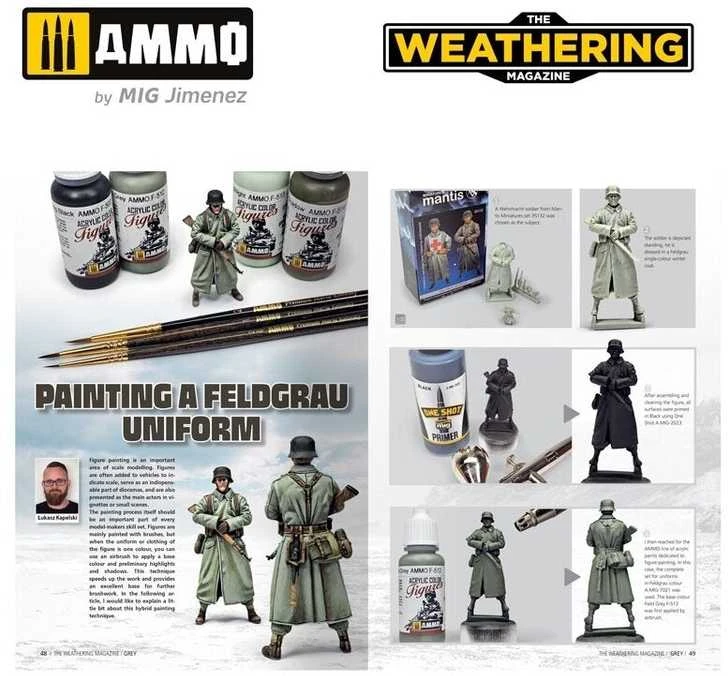 AMMO by MIG Jimenez AMMO MIG The Weathering Magazine Nr.35 „Pilka“ (anglų k.)