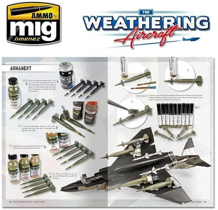AMMO by MIG Jimenez AMMO MIG The Weathering Aircraft Nr. 14 – Naktinės spalvos (EN)