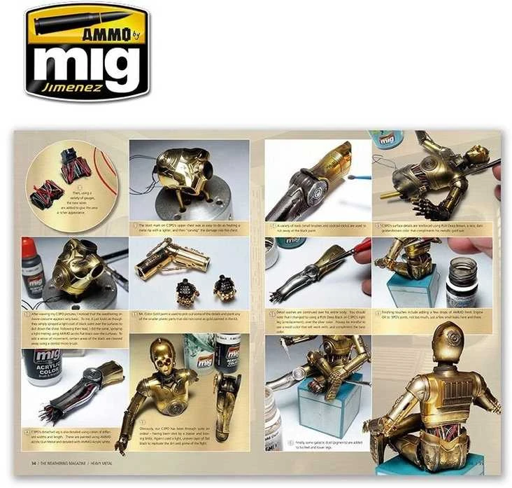 AMMO by MIG Jimenez AMMO MIG The Weathering Magazine Nr.14 Heavy Metal (EN) žurnalas