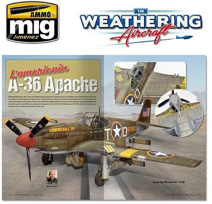 AMMO by MIG Jimenez AMMO MIG The Weathering Aircraft Nr. 9 Desert Eagles žurnalas (EN) 5209