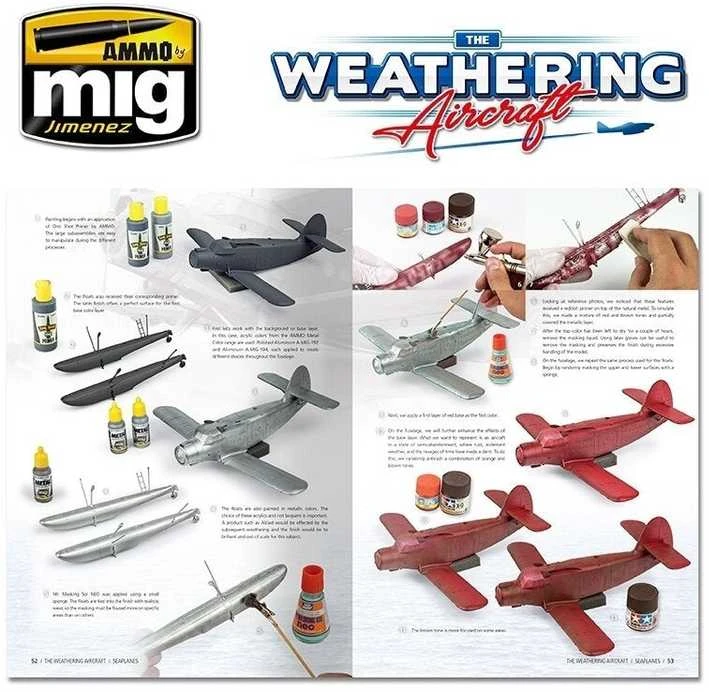 AMMO by MIG Jimenez AMMO MIG The Weathering Aircraft 8: Hidroplanai žurnalas (anglų), 5208