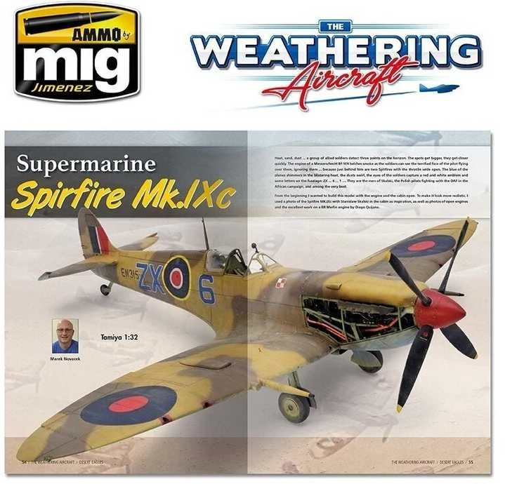 AMMO by MIG Jimenez AMMO MIG The Weathering Aircraft Nr. 9 Desert Eagles žurnalas (EN) 5209