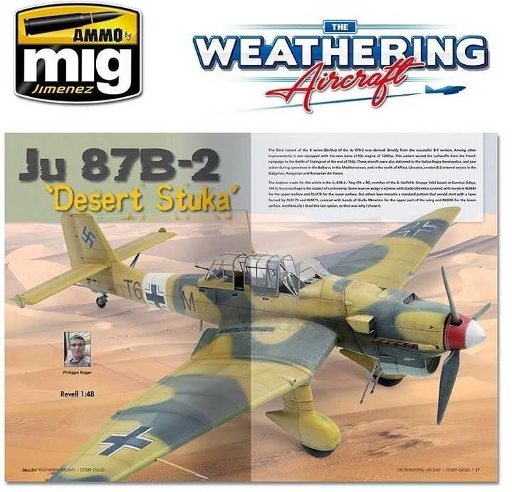 AMMO by MIG Jimenez AMMO MIG The Weathering Aircraft Nr. 9 Desert Eagles žurnalas (EN) 5209
