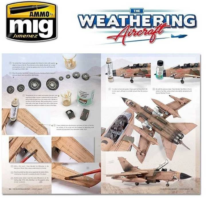 AMMO by MIG Jimenez AMMO MIG The Weathering Aircraft Nr. 9 Desert Eagles žurnalas (EN) 5209