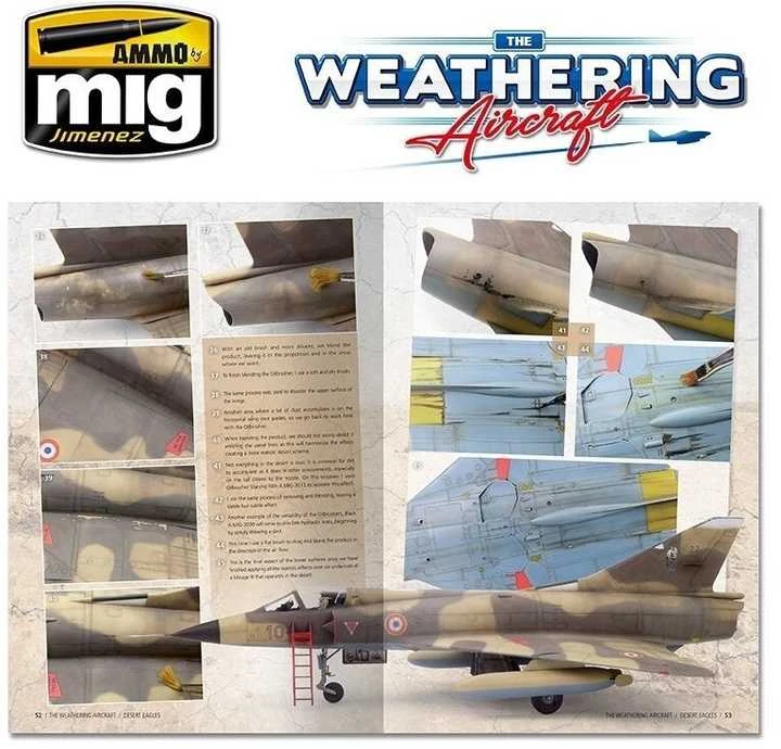 AMMO by MIG Jimenez AMMO MIG The Weathering Aircraft Nr. 9 Desert Eagles žurnalas (EN) 5209