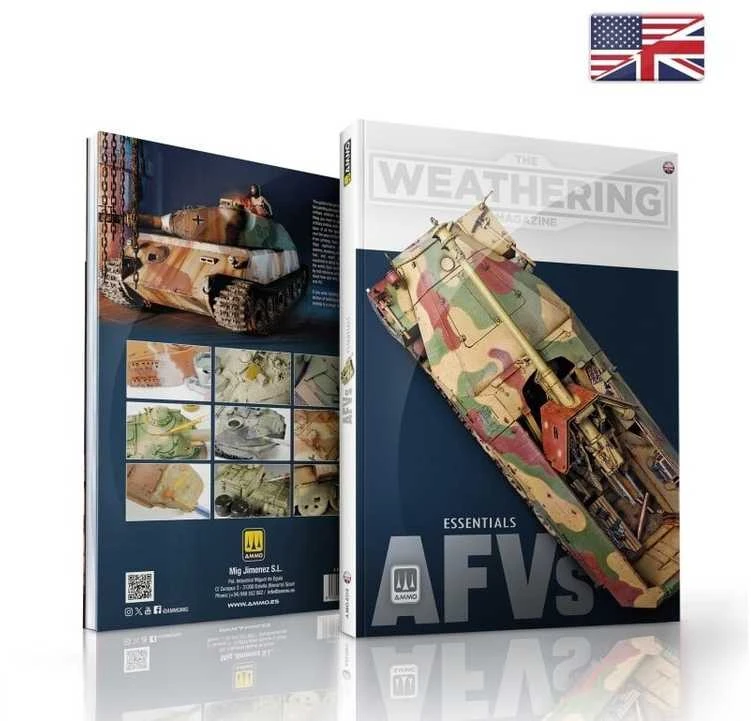 AMMO by MIG Jimenez AMMO MIG The Weathering Magazine – AFV Essentials (anglų k.) vadovas 6318