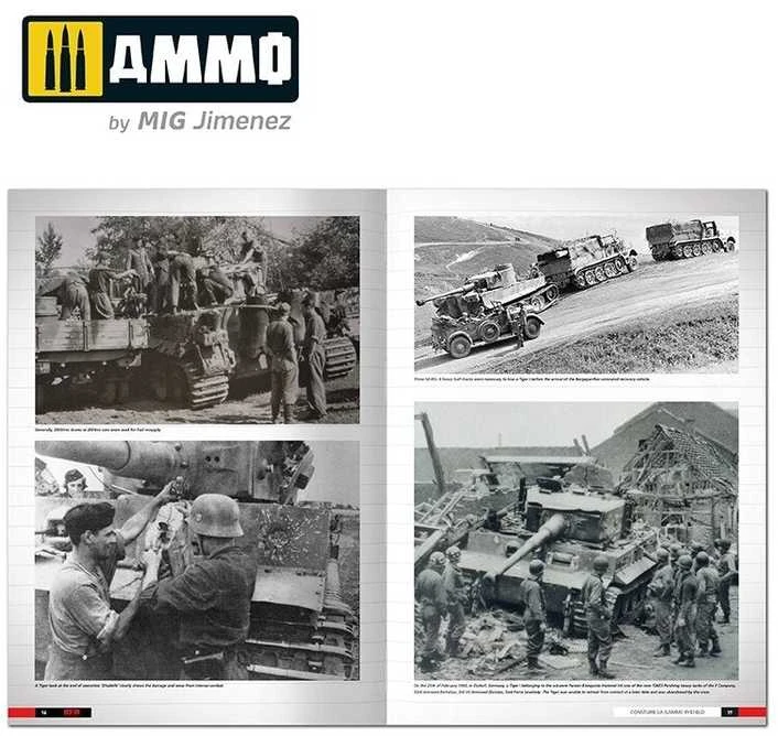 AMMO by MIG Jimenez AMMO MIG „Tigers“: Tiger I Ryefield tankų modelių vadovas (EN)
