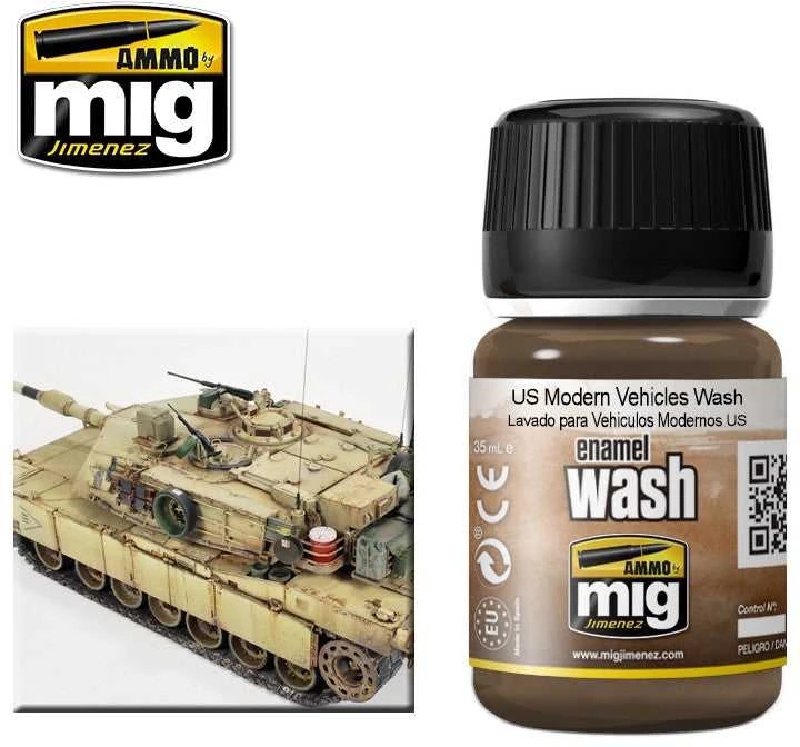 AMMO by MIG Jimenez AMMO MIG US šiuolaikinių smėlinių šarvuočių sendinimo skystis 35ml
