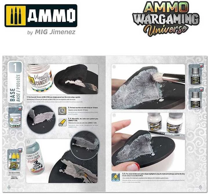 AMMO by MIG Jimenez AMMO MIG Wargaming knyga Nr.10 – Derlingos pievos dioramoms (40 p.)