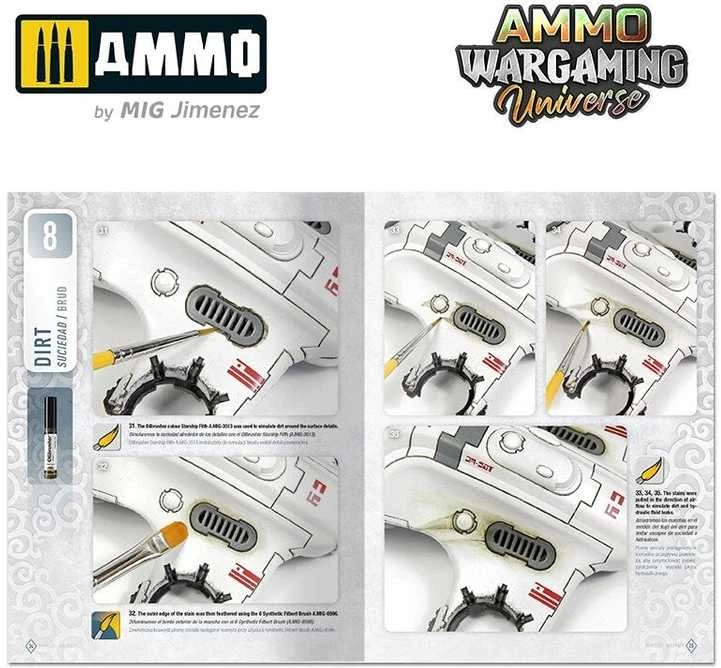 AMMO by MIG Jimenez AMMO MIG Wargaming knyga: lėktuvų ir kosminių laivų sendinimas
