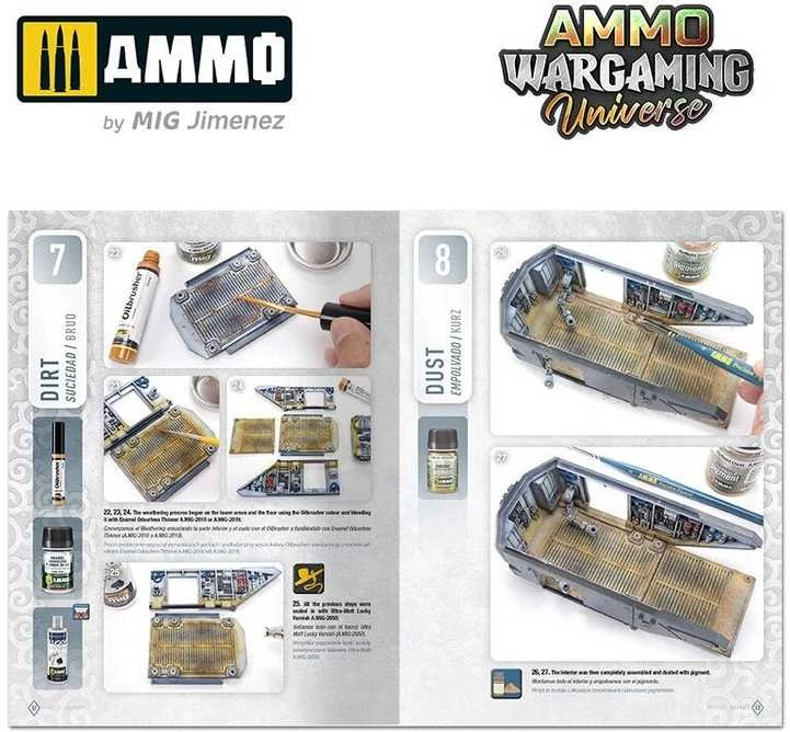AMMO by MIG Jimenez AMMO MIG Wargaming knyga: lėktuvų ir kosminių laivų sendinimas
