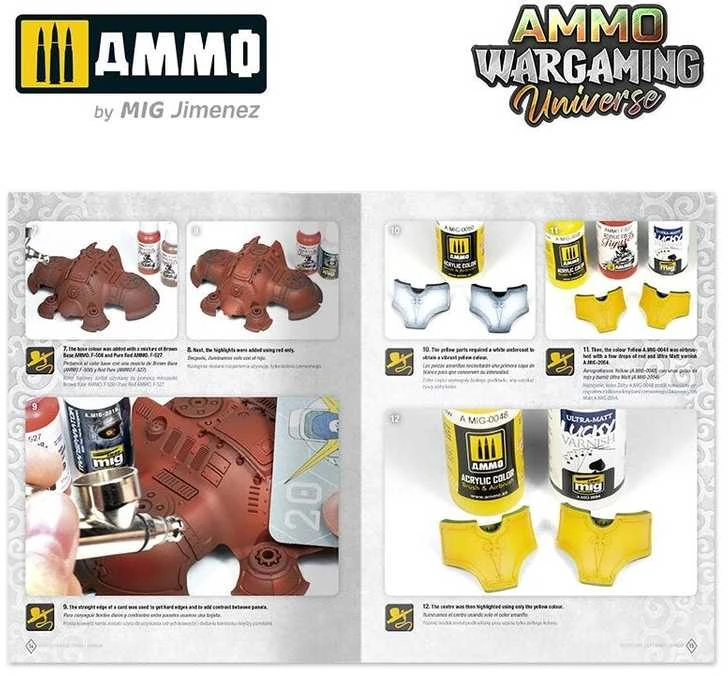 AMMO by MIG Jimenez AMMO MIG Wargaming knyga: kovinių šarvų sendinimo technikos