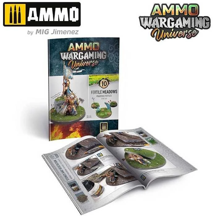 AMMO by MIG Jimenez AMMO MIG Wargaming knyga Nr.10 – Derlingos pievos dioramoms (40 p.)