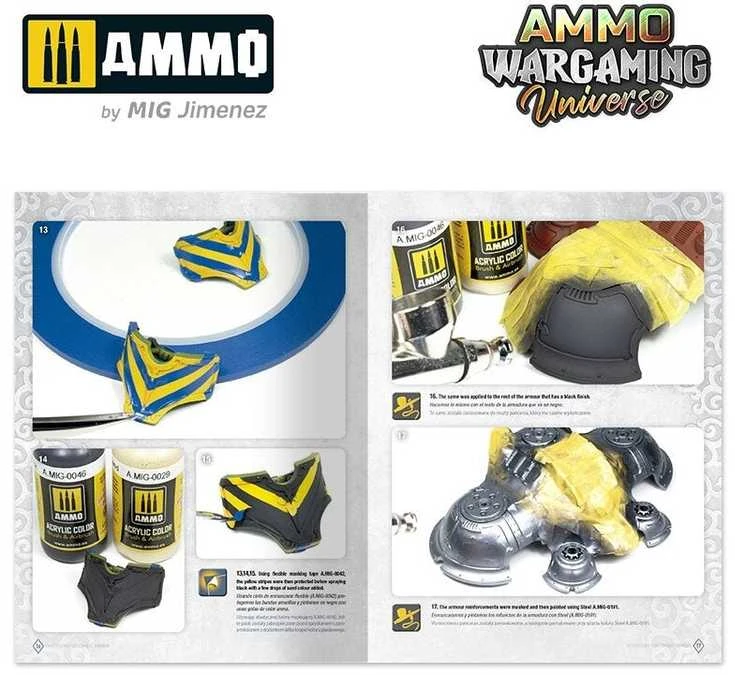 AMMO by MIG Jimenez AMMO MIG Wargaming knyga: kovinių šarvų sendinimo technikos