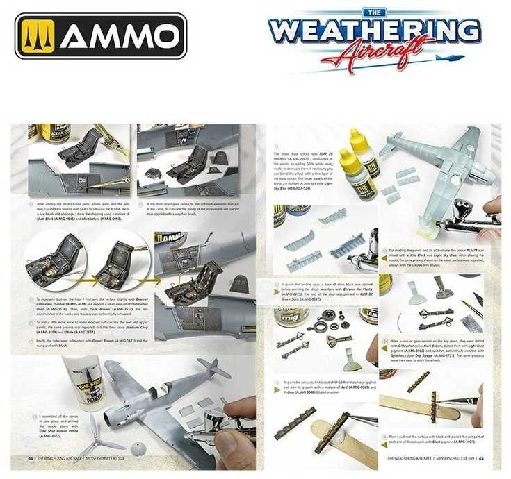 AMMO by MIG Jimenez AMMO MIG žurnalas The Weathering Aircraft 24: Messerschmitt Bf 109