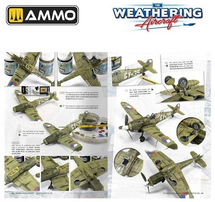 AMMO by MIG Jimenez AMMO MIG žurnalas The Weathering Aircraft 24: Messerschmitt Bf 109