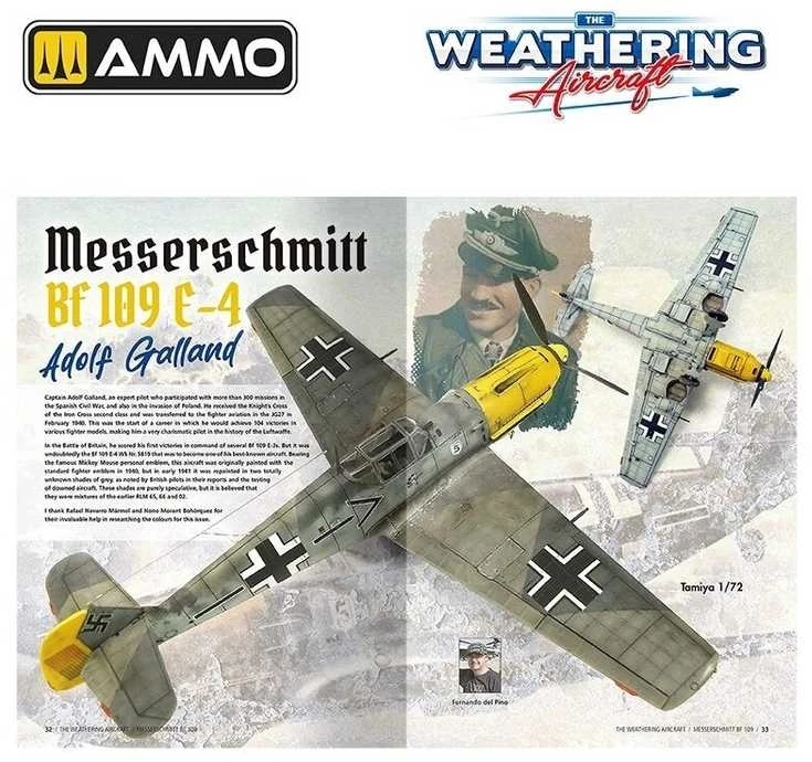 AMMO by MIG Jimenez AMMO MIG žurnalas The Weathering Aircraft 24: Messerschmitt Bf 109