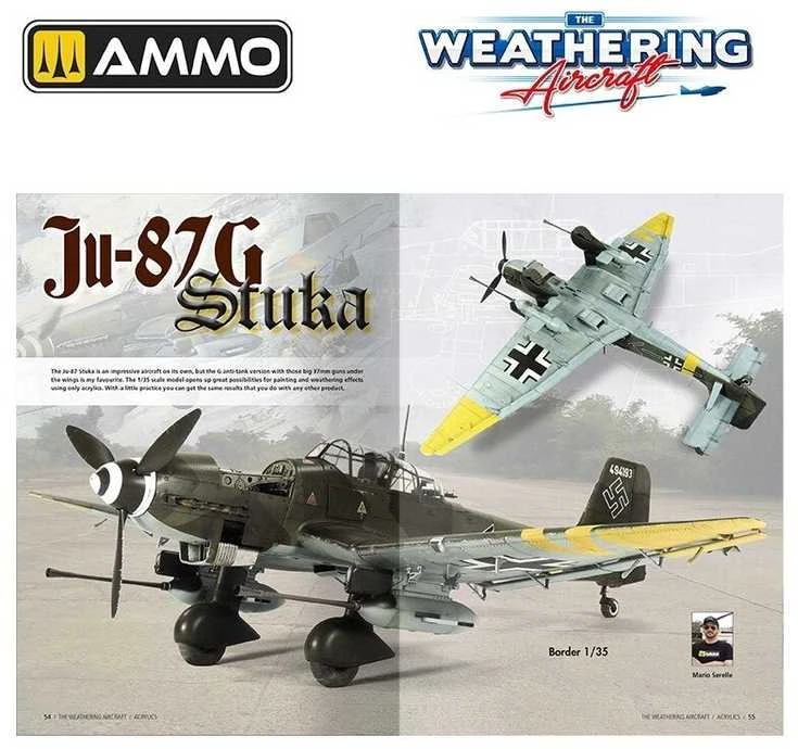 AMMO by MIG Jimenez AMMO MIG žurnalas The Weathering Aircraft Nr.25 – Akrilai, angliškai (5225)