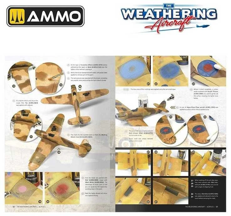 AMMO by MIG Jimenez AMMO MIG žurnalas The Weathering Aircraft Nr.25 – Akrilai, angliškai (5225)