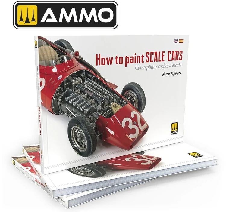 AMMO by MIG Jimenez Automobilių modelių dažymo vadovas: lakavimas ir sendinimas