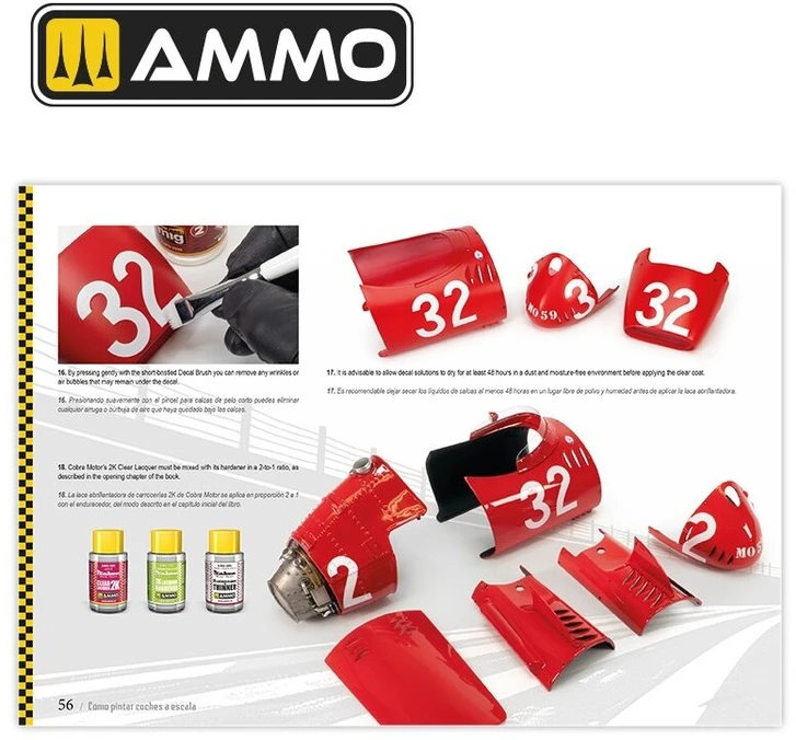 AMMO by MIG Jimenez Automobilių modelių dažymo vadovas: lakavimas ir sendinimas