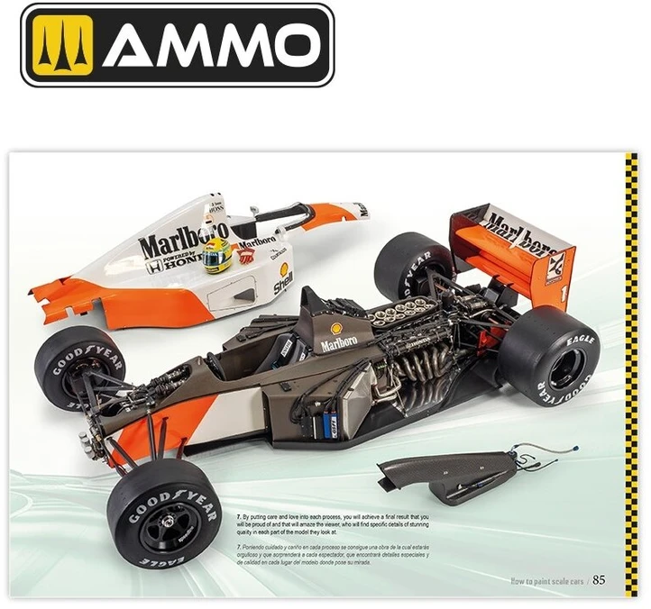 AMMO by MIG Jimenez Automobilių modelių dažymo vadovas: lakavimas ir sendinimas