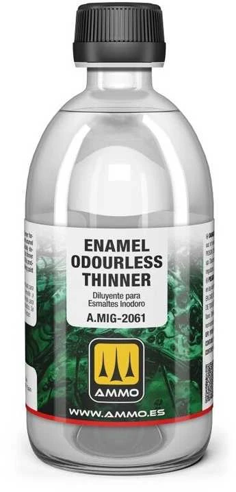 AMMO by MIG Jimenez Bekvapis emalio skiediklis Ammo Mig 400 ml efektams ir washams