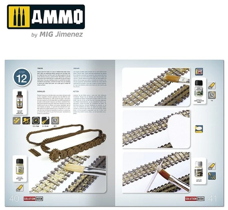 AMMO by MIG Jimenez II pasaulinio karo DAK technikos dažymo ir sendinimo vadovas (54 p.)