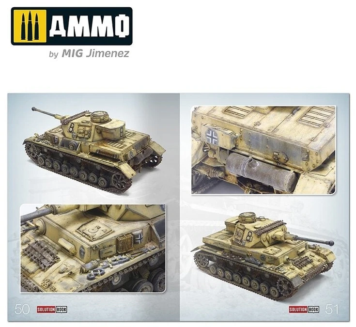 AMMO by MIG Jimenez II pasaulinio karo DAK technikos dažymo ir sendinimo vadovas (54 p.)