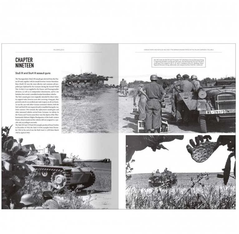 AMMO by MIG Jimenez Knyga AMMO MIG Italienfeldzug Vol.5: Vokiečių technika Italijoje 1943–1945 (EN)
