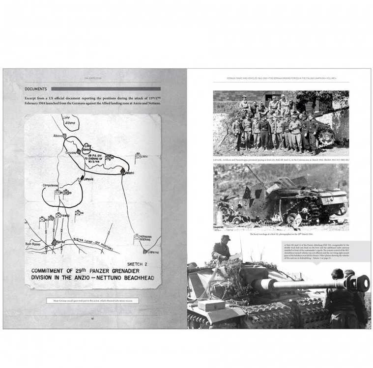 AMMO by MIG Jimenez Knyga AMMO MIG Italienfeldzug Vol.5: Vokiečių technika Italijoje 1943–1945 (EN)