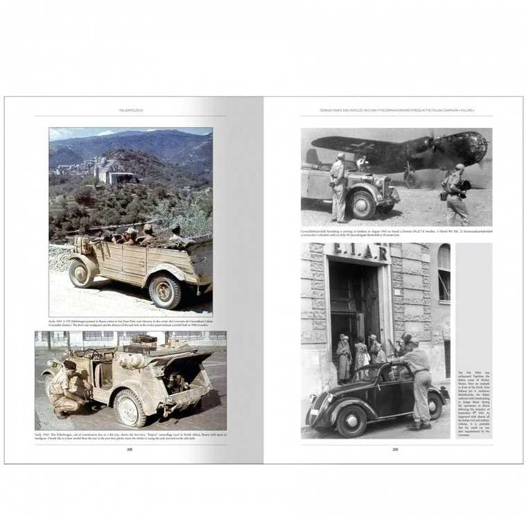AMMO by MIG Jimenez Knyga AMMO MIG Italienfeldzug Vol.5: Vokiečių technika Italijoje 1943–1945 (EN)