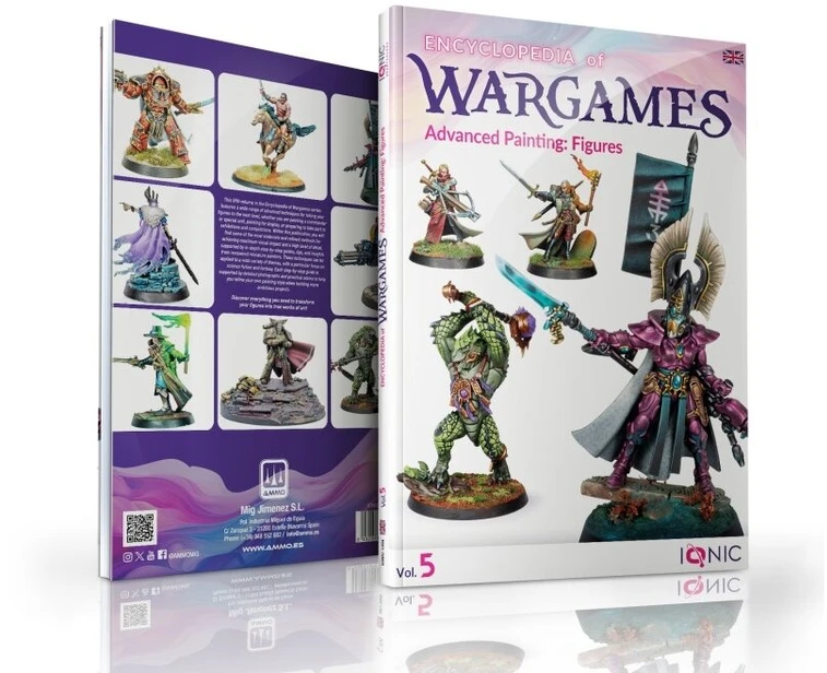 AMMO by MIG Jimenez Knyga Encyclopedia of Wargames Vol. 5: pažangus figūrėlių dažymas, anglų k. 1304