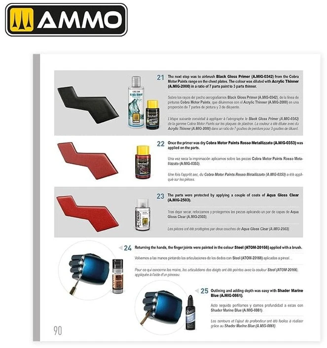AMMO by MIG Jimenez Modelių dažymo ir sendinimo vadovas „Metalikai“ – žingsnis po žingsnio