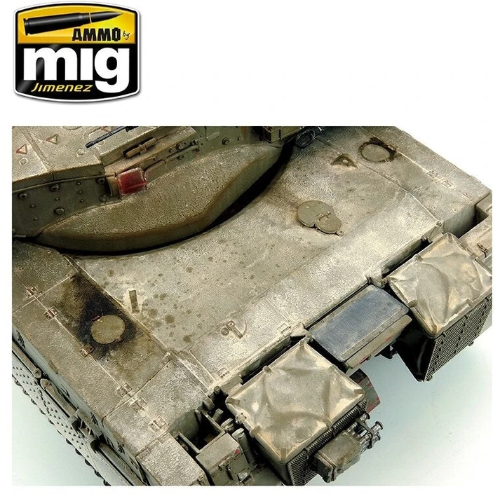 AMMO by MIG Jimenez Ruda akrilinė neslystanti pasta 1/35 maketams, 20 ml