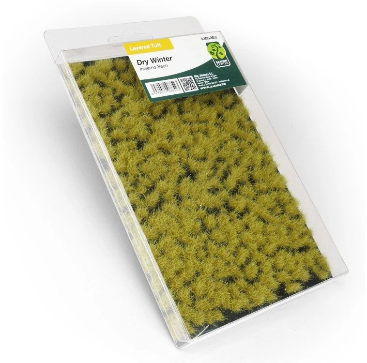 AMMO by MIG Jimenez Sausos žiemos žolės kuokšteliai 2/6 mm – dioramoms ir figūrėlėms