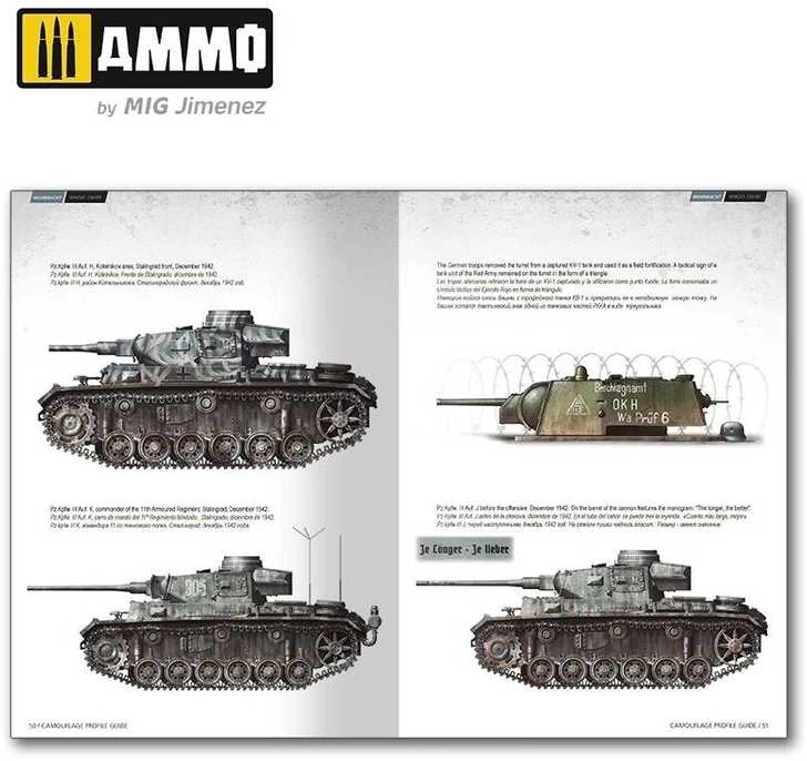 AMMO by MIG Jimenez Stalingrado mūšio technikos maskavimo spalvos: vokiečiai ir sovietai