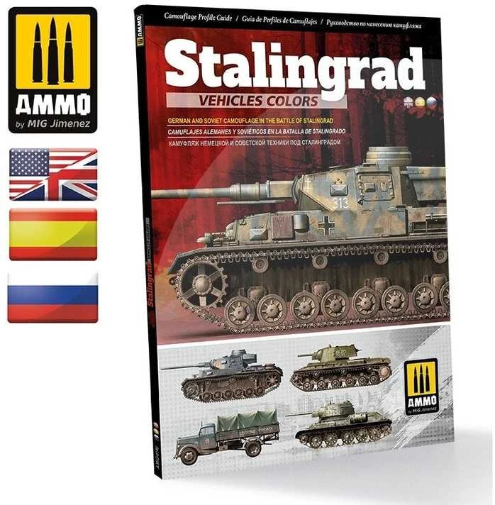 AMMO by MIG Jimenez Stalingrado mūšio technikos maskavimo spalvos: vokiečiai ir sovietai